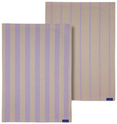 Pamut konyharuha szett 2 db-os 50x70 cm Stripes – Mette Ditmer Denmark