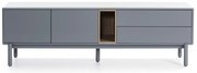 Kék-szürke TV-állvány 180x56 cm Corvo – Teulat
