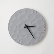 ODLITO Beton falióra Holdkráter – szürke – 30 cm – fekete mutatók