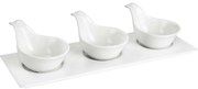 Lamart LT9218 4 részes tálalószett Dine, 34 x 12cm