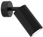 Fali spotlámpa HUDSON 1xGU10/8W/230V fekete