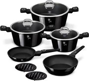 BerlingerHaus Black Vantage Collection 10 részes Edénykészlet (BH/8231)