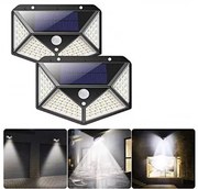 Zaparkorun SH-100 mozgásérzékelős napelemes LED lámpa - 100 LED - 1 db