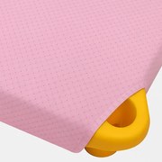 ovis pöttyös lepedő 58 x 133 rózsaszín