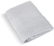 Bellatex Mozaik törölköző, világosszürke, 50 x 100 cm, 50 x 100 cm