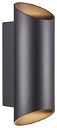 Nordlux - Kültéri fali lámpa NICO 2xGU10/35W/230V IP54 fekete