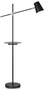 Linear fekete állólámpa tárolóhellyel - Markslöjd