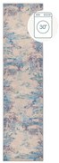 Kék-lila mosható futószőnyeg újrahasznosított szálkeverékből 60x230 cm Reid – Flair Rugs