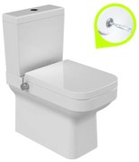 CeraStyle NOURA monoblokk WC - BEÉPÍTETT bidé funkcióval - mély öblítésű