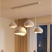 Brilagi - WABI SABI kábeles csillár 4xE27/40W/230V fehér