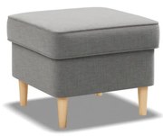 Uszak lábtartó, fonott, szürke