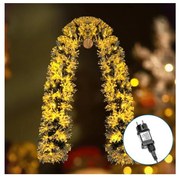 Aigostar - LED kültéri karácsonyi dekoráció 112xLED/3,6W/230V 2m IP44 meleg fehér