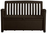 Patio Bench pad, barna, 139 x 63,5 x 88 cm