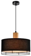 ARDI kábeles függőlámpa 1xE27/40W/230V fekete/barna