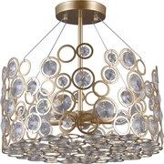 Italux glamour modern függeszték nardo pezsgő itxpnpl-33064-5-ch.g