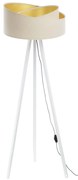 Állólámpa GALAXY 1xE27/60W/230V krém/fehér