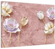 Virágok képe (70x50 cm)