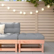 tömör duglászfenyő kerti lábzsámoly