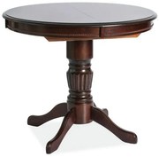 Margo étkezőasztal 90 x 90 cm, sötét dió