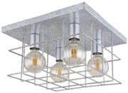 Globo 15530Z-4D - Mennyezeti lámpa MERRIL 4xE27/60W/230V