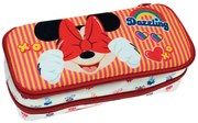 Disney Minnie Wink 2 rekeszes tolltartó 26 cm