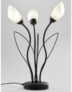 Jupiter 2065 - Asztali lámpa GLORIOSA 3xG9/14W/230V fekete