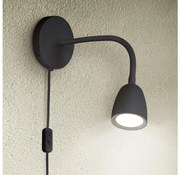 Solight WO54-B - LED Dimmelhető fali kislámpa LED/4W/230V fekete