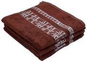 BAMBOO barna bambusz fürdőlepedő 70 x 140 cm, 70% bambuszszál | 30% pamut
