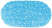 Spirella GALETS csúszásgátló fürdőkád alátét,világoskék, 99 x 39 cm