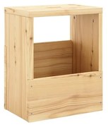 Natúr színű borovi fenyő éjjeliszekrény Grab It – Karup Design