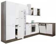 Yorki 370 sarok konyhabútor alsó sütős felülfagyasztós hűtős kivitelben