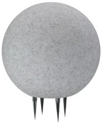 Kültéri lámpa ARGENTO 1xE27/15W/230V átm. 30 cm IP65 szürke