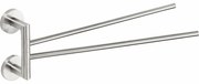 SAPHO XS405 X-Steel forgatható kéztörlő tartó,dupla, 42 cm, rozsdamentes acél
