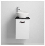 TAARNHOLM fehér fürdőszobaszekrény mosdóval