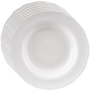 Orion Mona lem porcelán mélytányér készlet 6 db, 23 cm