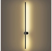 Brilagi - LED kültéri fali lámpatest AURA LED/20W/230V 3000K IP54 fekete