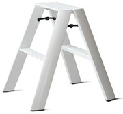 Létra / fellépő kicsi, fehér - Lucano