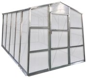 Üvegház G21 GZ 59 - 251 x 311 cm, galvanizált, alapzattal (63900621)