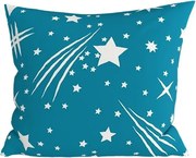 Polipamut párnahuzat NIGHT SKY POLY 45x45 cm, türkiz