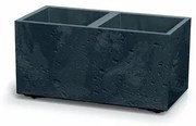 SIERRA CASE BETON EFFECT virágtartó 57,7 cm, antracit, S