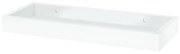 Fehér falipolc, 40 cm