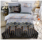 Pamut ágynemű NOCTRIX szürke Ágyneműhuzat mérete: 70 x 90 cm | 140 x 200 cm