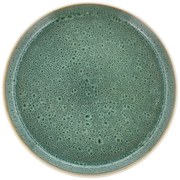 Fehér-zöld kőedény desszertes tányér ø 21 cm Gastro White/Green – Bitz