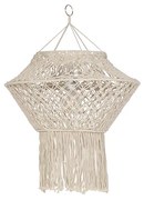 Macrame lámpaernyő természetes 90 cm