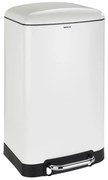 Fehér pedálos szemetes, 30 l - Wenko