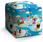 Cube zsámoly Antarktisz, kék