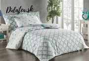 Katherina menta pamut ágynemű DeLuxe Ágynemű mérete: 140x200 cm, A csomag tartalma: Készletcsomagolás
