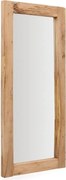 Fali tükör tömörfa kerettel 80x180 cm Maden – Kave Home