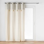 Natúr színű függöny 140x240 cm Island – douceur d'intérieur