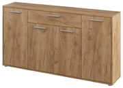 LUNIA szekrény, tölgyfa Craft